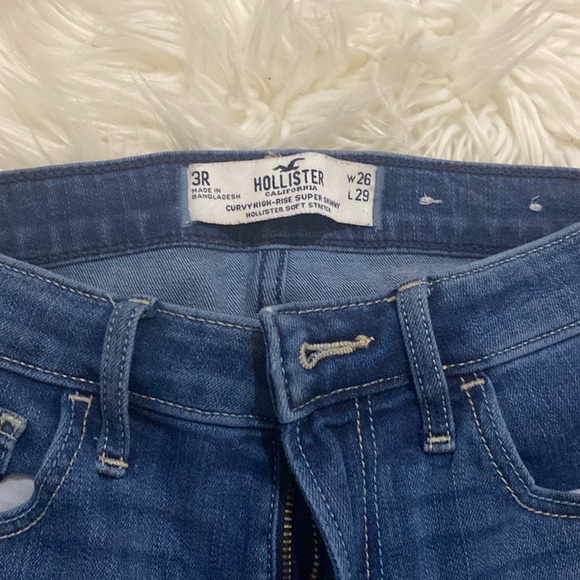 Hollister curve high rise super skinny jeans - Picture 2 of 5